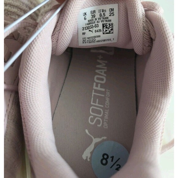 PUMA Stakd Evo Running Women’s Sneakers Pink/Off White Size 8.5 - Picture 2 of 6